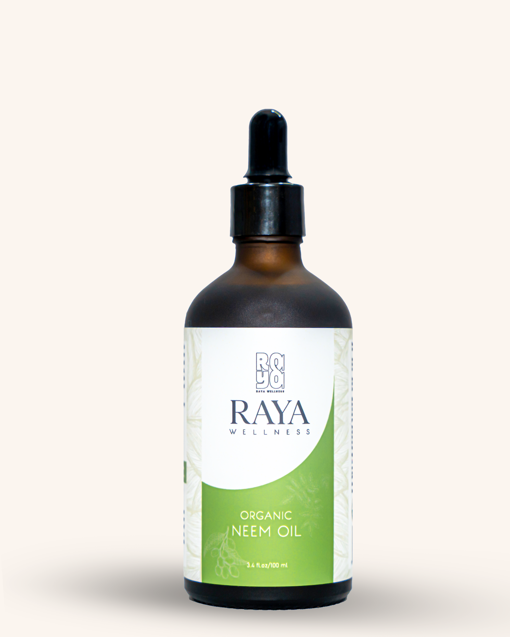 Pure Neem Oil 100ml - Cold-Pressed Azadirachta Indica Oil for Natural Skin Care & Hair Health