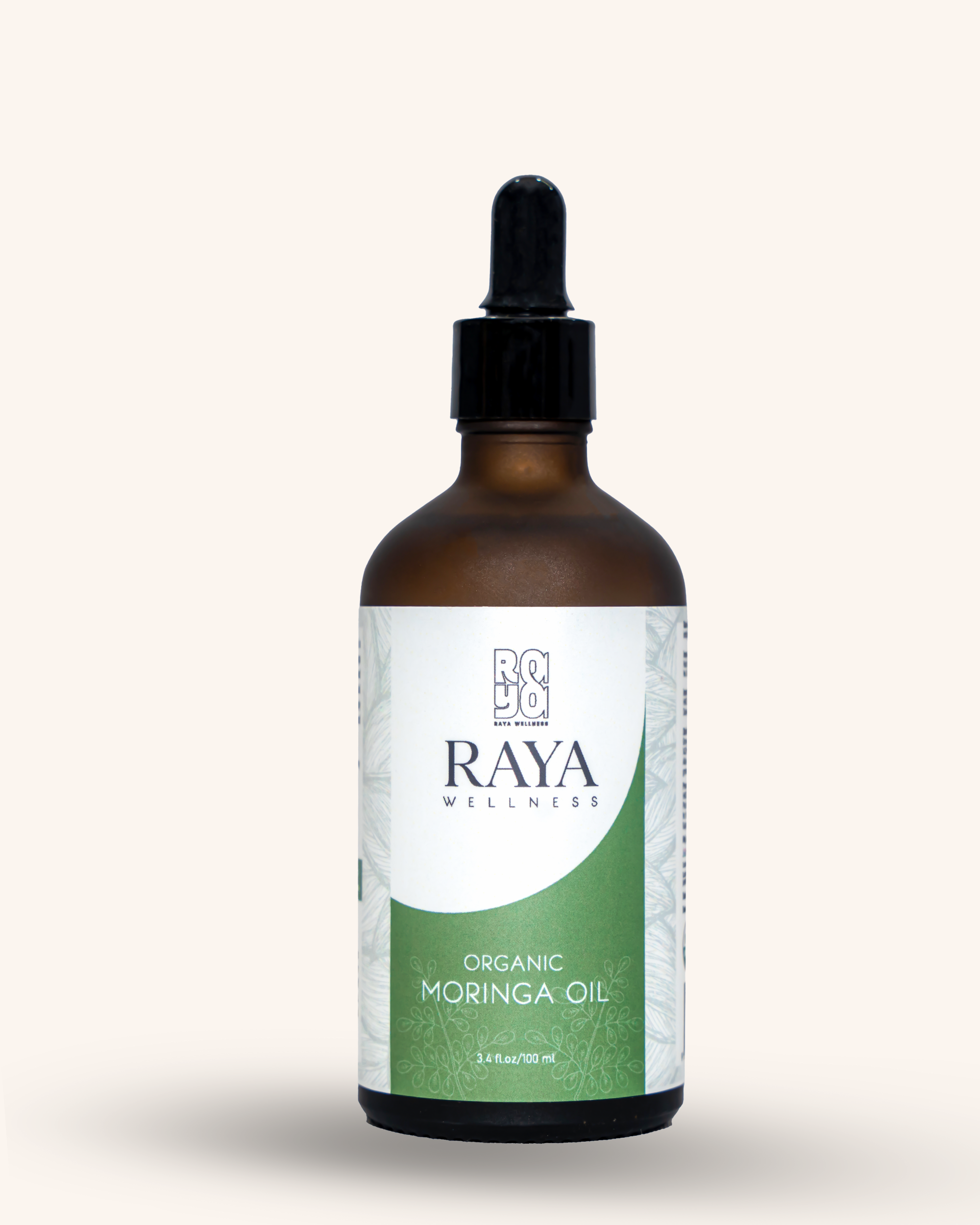 Premium Moringa Oil 100ml - Pure Cold-Pressed Moringa Oleifera Oil for Anti-Aging & Hair Care