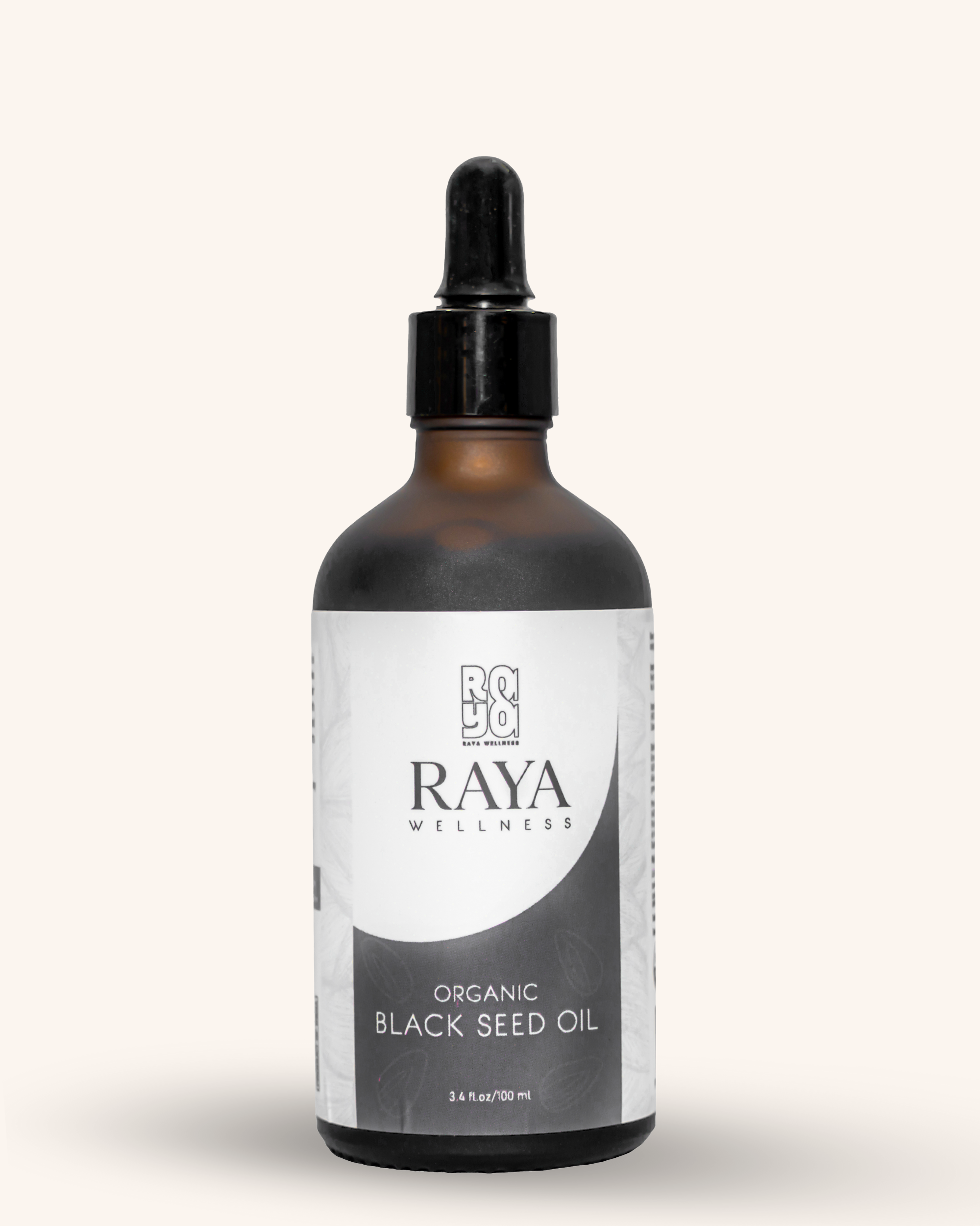 Premium Organic Black Seed Oil 100ml - Pure Cold-Pressed Nigella Sativa Oil for Hair, Skin & Wellness