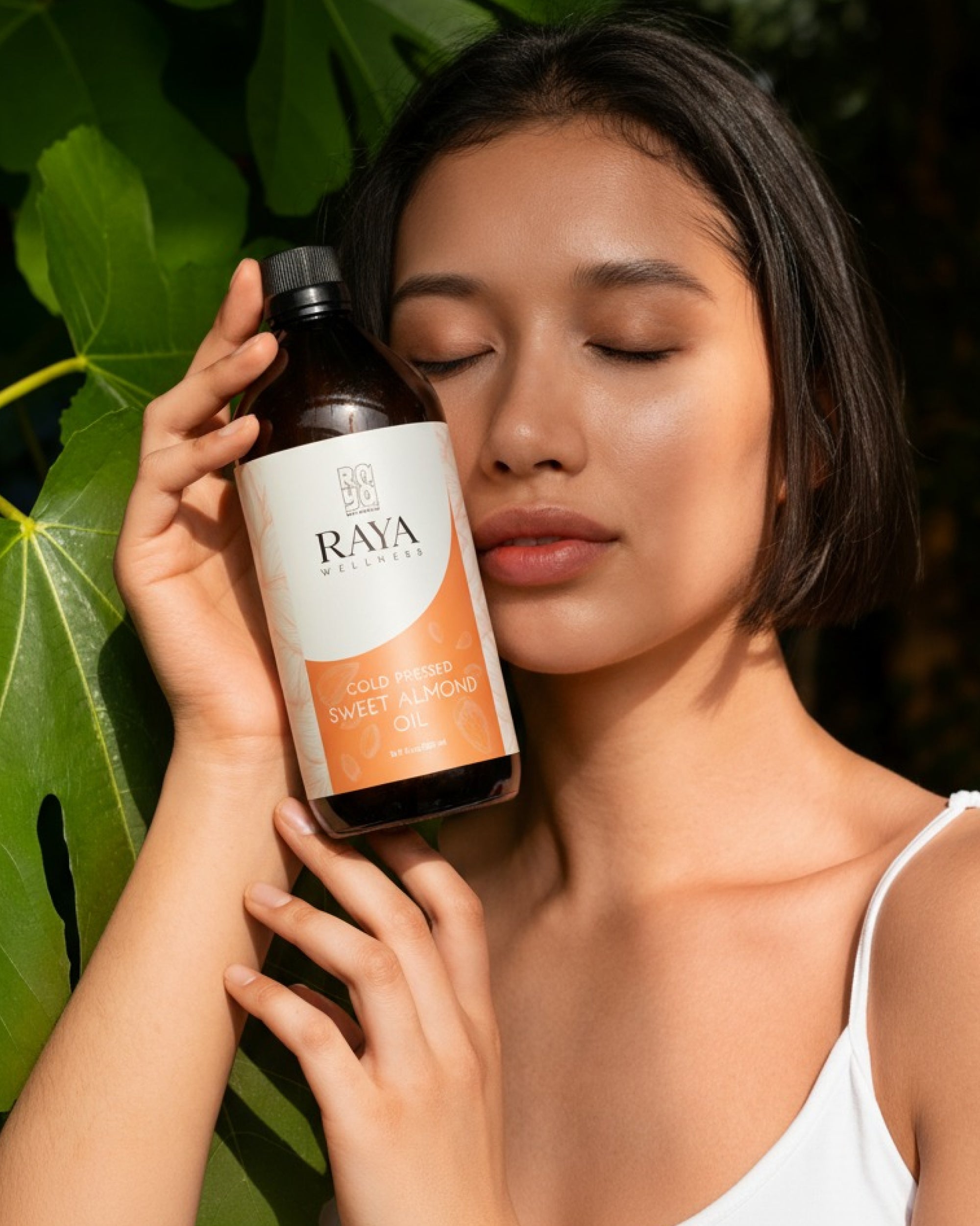 Premium Organic Sweet Almond Oil for Soft Skin and Strong Hair - 200ml